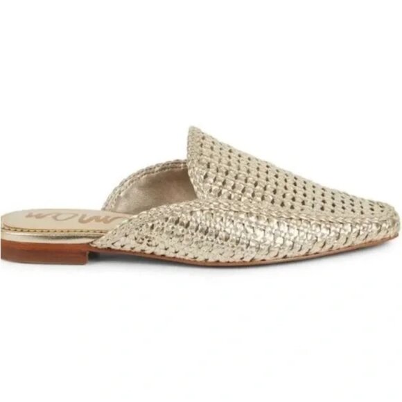 Sam Edelman - Women's Size 6.5 Elva Woven Mule Flats - Picture 3 of 8